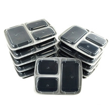 3 Compartimentos Premium Preparados de Comida Contenedor BPA-FREE apto para microondas apto para lavavajillas Safe Lunch bento box